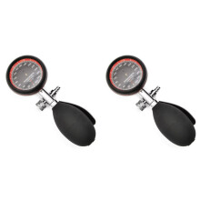 2X Manual Blood Pressure Gauge Pump Meter Inflation Bulb for Medical BP Cuff Arm Aneroid Sphygmomanometer Patient