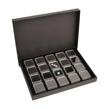 Transparente Acryl-Organizer-Boxen für die-Schwarz
