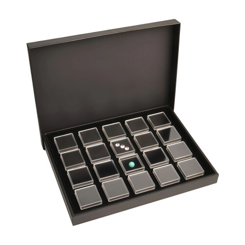 Transparente Acryl-Organizer-Boxen für die-Schwarz