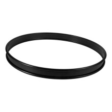 Percussion Drum Hoop Instrumententeile 16-Zoll-Metall-Reifenschutz für Snare Drums und Bass Drums Schlaginstrument