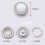 Metal Snap Fasteners for Sewing 50 pcs 7