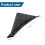 Car Rear Lower Bumper Wing Lip Diffuser,Anti-Crash Spoiler  Fin Protector,Rear Bumper Splitter Lip Wing,Curved 4PCS 6