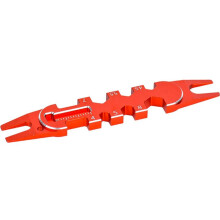 Outil Spécial Multifonction pour Voiture RC : Clé Métallique 4/4,5/5/5,5/7/8 mm pour Rotules, Pièce Détachée Rouge pour Voiture RC