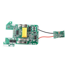 Carte de Circuit Imprimé BL1830B pour Batterie Li-Ion 18 V avec Affichage de la Puissance Électrique et Protection Contre la Surcharge