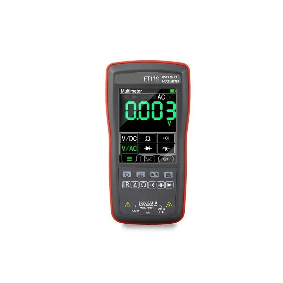 Et11s Thermal Imager 2.8" Screen Thermal Imaging Camera Multimeter 4000 Counts Ac -40-300 Temperature Measurement 6032234152006