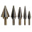 Cobalt Multiple Hole Step Drill Set Tools Aluminum Case. Metal Hole Cutter Core Cone Drilling Tools Set 2
