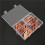 220pcs Dent Pulling Puller Rings,Triangle OT Round for Automotive Sheet Metal Welding Repair Tool Set 5