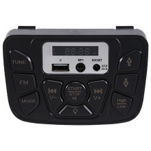 CSCC 12V Children'S Electric Vehicle Central Control Music Player Toy Car Power Front and Rear Switche