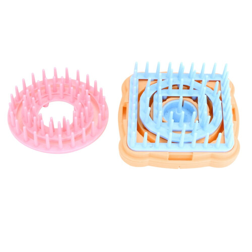 Yarn Flower Maker Kit ABS/POM Resin 9-Piece 2