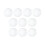 Γυάλινα πλακάκια Cabochons Dome 30mm στρογγυλά με επίπεδη επιφάνεια 10 τεμάχια 2