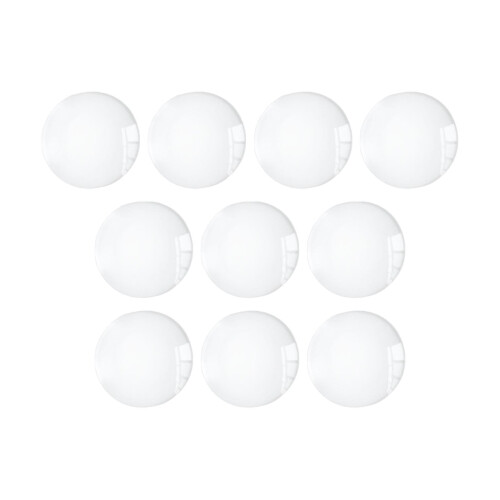 Γυάλινα πλακάκια Cabochons Dome 30mm στρογγυλά με επίπεδη επιφάνεια 10 τεμάχια 1