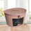 2X Hat Box Organizer Round Travel Hat Boxes Foldable Hat Storage Bag with Dustproof Lid Large Hat Storage Box D 5