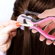 Hair Extension Tools Kit, 3-Hole Micro  Hair Extensions Kit for Micro and  Ring Hairs Extensions or Removal