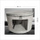 2X Hat Box Organizer Round Travel Hat Boxes Foldable Hat Storage Bag with Dustproof Lid Large Hat Storage Box D 9