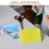 Mini handheld sewing machine red ABS and metal 6.5x4.5x2.5 5