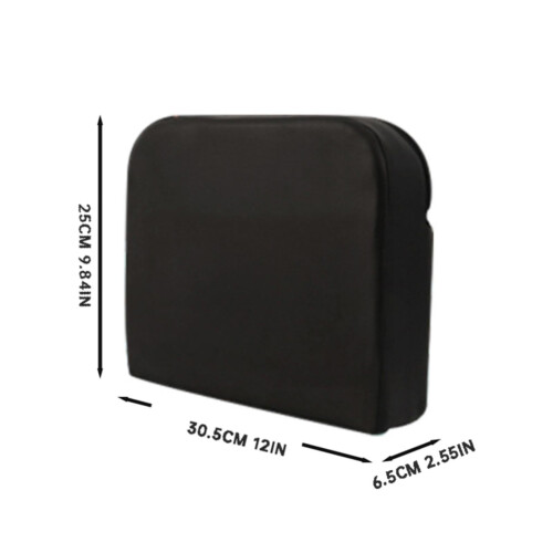 Cuscino nero per sedia da pranzo per bambini – Rialzo di 6,5 cm 1