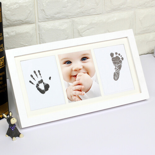 Holzrahmen für Babyfüße und Hände 1