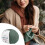 Wool scarf hat set medium coarse hand-woven 1 pc 6