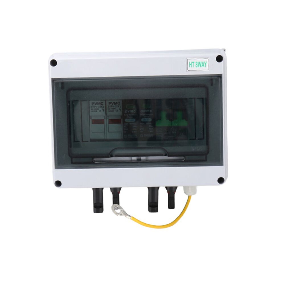 Solar Photovoltaic Pv Combiner Box With -Pattern Protection 1 In 1 Out 600V Fuse Mcb Spd Waterproof Box Ip65 6031820736477