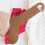 Beige Paper Sock Template for Knitting Display 3