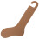 Beige Paper Sock Template for Knitting Display 5