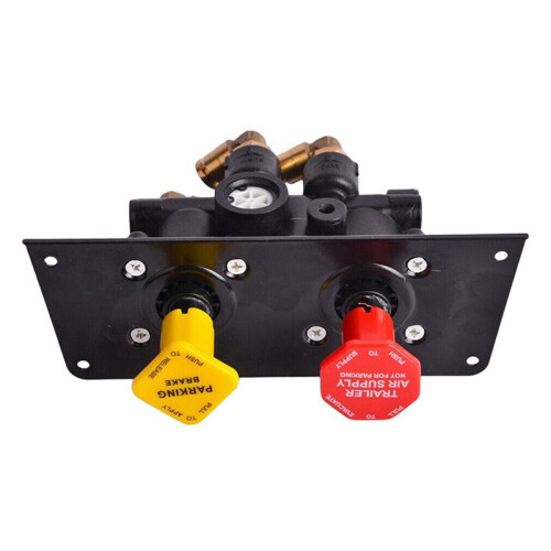 2X Dash Control Valve Module Trailer Parkeerrem 801631 voor Freightliner  Auto-Accessoires 1