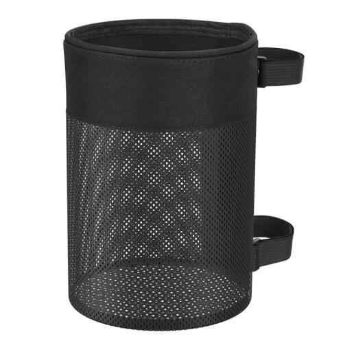 Pickleball  Holder Foldable Storage Mesh Bag for Pickleball Net Post, Storage Hanging Bag with Strap 1
