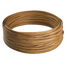 130 Ft Plastic Wicker Repair Supplies, Wicker Repair Kit, Synthetic Rattan Material for Patio Chair Repair Flat Wicker