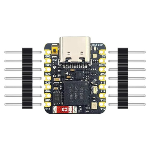 2X  NRF52840 Development Board BT5.0  Module MCU Hoofdbesturingsbord QSPIFlash TYPE-C 1