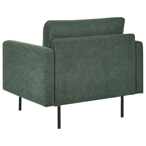 Beliani Armchair BREDA Fabric Green 2