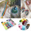 36 Pcs Pre-wound Sewing Thread Bobbins with Storage Case 3