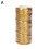 Macrame cord rope 1.5mm  100m gold silver 5