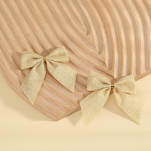 Christmas Bows Fabric Assorted Styles 10PCS 2
