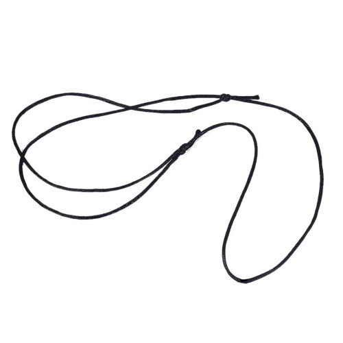 Schwarzes Satin-Polyesterseil, 2 mm x 90 m 1