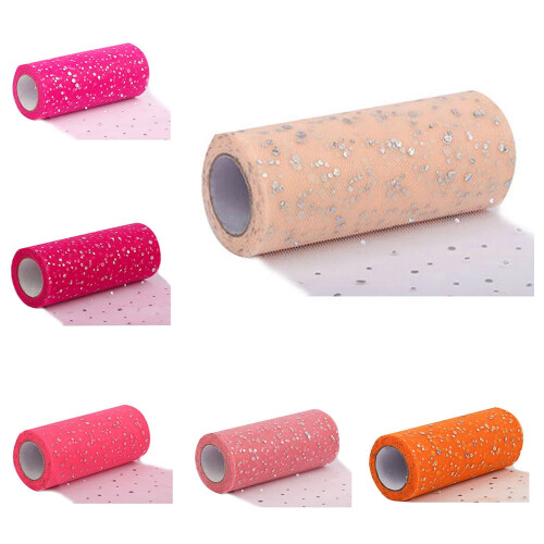 Glittertule lint rol 900cm x 15cm 1