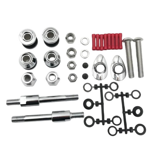Motorcycle HardDrive Sissy Bar Docking Hardware Kit for  Dyna FXD 2002-2005 Models 1