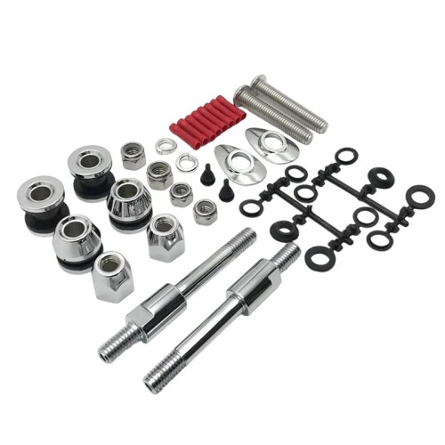 Motorcycle HardDrive Sissy Bar Docking Hardware Kit for  Dyna FXD 2002-2005 Models 2