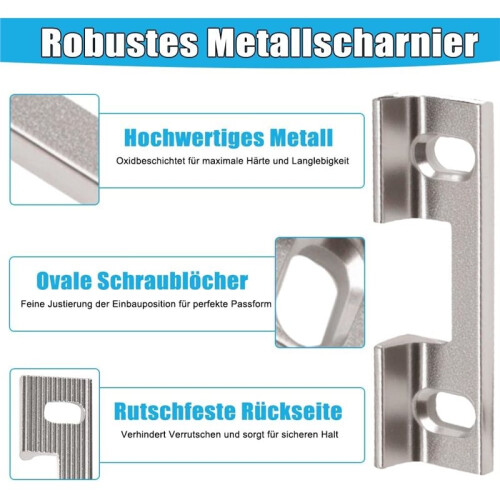 Replacement Piece Type 115 for Strike Plates,Adjustable Strike Plates, for -Sliding Cover,32mm Hole Spacing 1