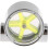 Chromed PC Water Cooling 5 Impeller Water Meter G1/4 Thread for Efficient Cooling 3