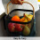 Metal Mesh Harvest Basket,with Handle Multi-Functional Storage Organizer for Gathering Vegetables,Fruits,Kitchen,Garden 5