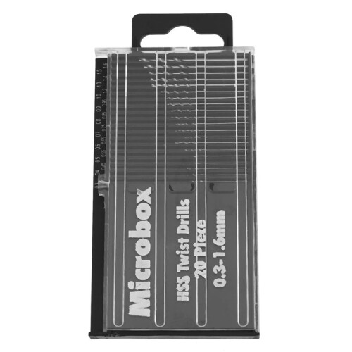 105Pcs Pin Vise Hand Spiral Drill  Micro-Drill Bits Set Index Semi-Automatic 1