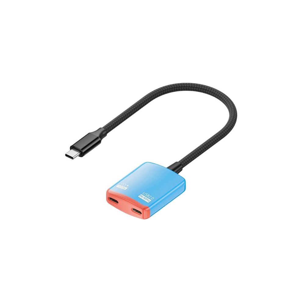 Type-C 1-To-2 Dock Station Pd100w Fast Charging 8K Screen Projection Ar Glasses Converter For Laptop 6032841130305
