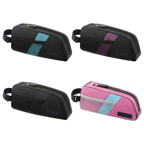 Light Weight Road Bikes Front Frame Bag Bicycles Front-Black 1