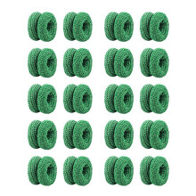 20Pcs Tubular Finger Bandage,Finger Cots, Soft, Resilient, Breathable, Fit, Fixed and Wrapped Sports Bandages,Green