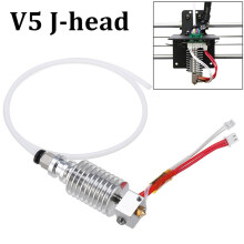 V5 J- Metal Hotend with 0.4mm Brass Nozzle for  I3 Mega Series High Temp 12V 40W
