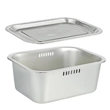 Draagbare Afwasbak van Roestvrij Staal, Multifunctionele Keukenwasbak, Afwasbak, Groentewasbak