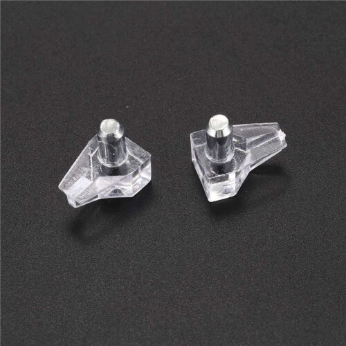 5 mm Pin Shelf Support Shelf Studs Strong Support 80 Pcs, Transparent 2
