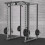 Weight Plate Holder Power Rack Attachment Wall Barbell-a pair 5