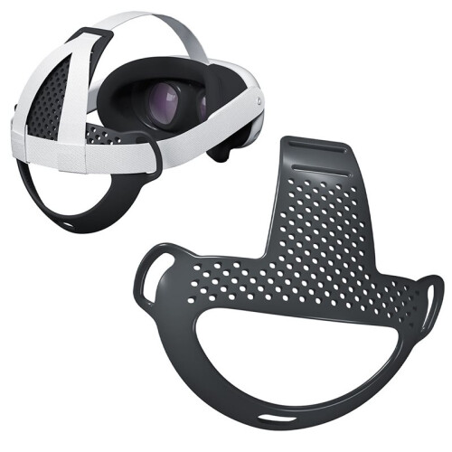 TPU  Cushion Replacement  Strap Pad for Meta Quest3, Pressure-Relief Soft VR Headset Support, Headband Accessory 2