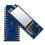 2pcs UWB650 Uart Interface High-Precision Ranging Indoor Positioning UWB Module AES128 Encryption Anchor Tag Solution 2